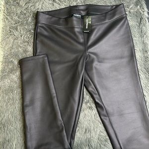 EXPRESS Pleather LEGGINGS
